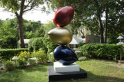 Philippe Berry -3 Ballons - sculpture en résine de 3 ou 2 mètres. Galerie Gabel-Galerie d'art sud de la France-village de Biot-Sculpture Mougins