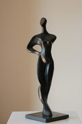 Anne Gaëlle Arnaud,  bronze numéroté signé. Galerie Gabel, Biot, Côte d'Azur