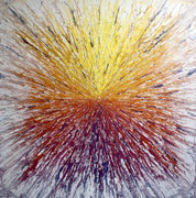 explosion de couleur, grafitis