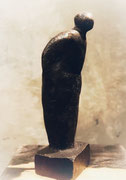 Sophie Hustin- H: 12cm-pièces uniques en bronze. Galerie Gabel BIOT