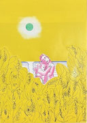 Frank Eric Zeidler “Maturation” Original drawing, ink, watercolor, pencil. 28X38cm-  Gabel Gallery, Biot -  Gabel Gallery, Biot