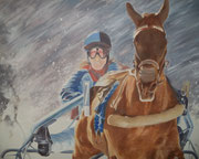  Fast am Finisch / Acryl / 80x100 cm / 2010 /----CHF 2'800----