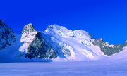 Les Ecrins et le glacier Blanc