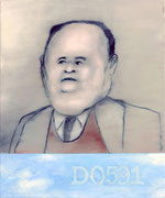 "D0591", 2023, Öl auf Leinwand, 60 x 50 cm