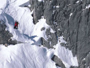 Stefan Ehrenhuber am Donnerkogel Goasrinne (c) Ralf Hochhauser