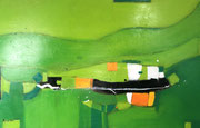 Green Forest, 110 x 70 cm,  Acryl  