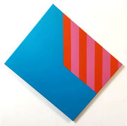  Instante (En eje) –  Tat Tvam Asi - Mutaciones del Espíritu - Acrílico sobre tela - 78 x 77 cm - 2020 - ©María de la Vega/SpiritusDLV