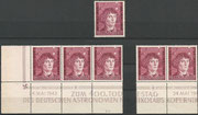 Generalgouvernement , stamp 104 as single, as pair and as strip of 3 stamps
