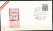 Austria, cover Raketenpostaustellung Schmiedl 18.07.1964 in Krieglach, with vignette, orig.signed by Schmiedl and cancellation Nr.3