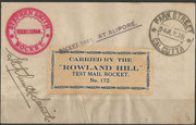 Rocket No.173 by Stephen Smith dated 24.07.1938, 194 flown cards orig.signed by Smith and postmarked Park Street, Calcutta 24.07.1937