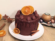 vegane Schoko-Orangen Torte
