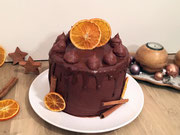 vegane Schoko-Orangen Torte