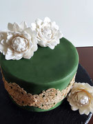Amaretto-Kirsch Torte mit Maskarponecreme