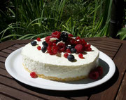 Sommerliche Jogurttorte