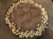 Schoko Erdnuss Tarte