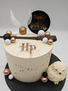 Harry Potter Torte- Kürbis-Schoko Ganache