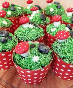 Pilz Cupcakes