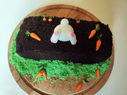 Karottenkuchen mit Frischkäsecreme