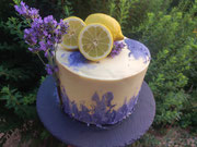 Zitronen-Lavendel Torte