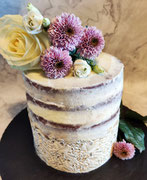 Kokos- Rhabarber Torte