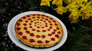 Himbeer-Käsekuchen mit Oreoboden