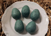 Amselei Cake Pops, Himbeer -weiße Schokolade