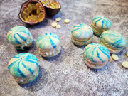 Kokos und Maracuja Macarons
