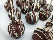 Kürbis Cake Pops mit Trible Chocolat 