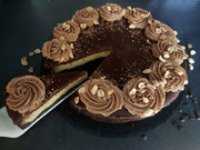 Erdnuss-Käsekuchen Tarte