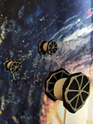 Tie Fighter Cake Pops