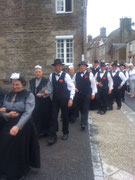 Procession des danseurs normands