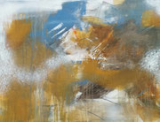 Acryl Schütt - Mischtechnik auf Leinwand 90cm x 70cm - © KunstMomente Christine Dablander