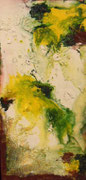 Acryl Spachtel - Mischtechnik auf Leinwand mit Holzrahmen 60cm x 30cm - © KunstMomente Christine Dablander