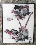  Acryl Mischtechnik auf Leinwand mit Holzrahmen 100cm x 80cm - © KunstMomente Christine Dablander