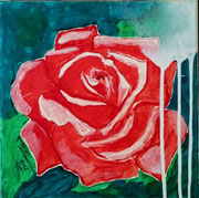 Acryl Mischtechnik auf Leinwand mit Holzrahmen 40cm x 40cm - © KunstMomente Christine Dablander