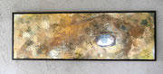  Acryl Spachtel - Mischtechnik auf Leinwand mit Holzrahmen 120cm x 40cm - © KunstMomente Christine Dablander