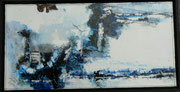 Acryl Mischtechnik auf Leinwand mit Holzrahmen 60cm x 30cm - © KunstMomente Christine Dablander