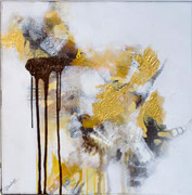 Acryl Mischtechnik auf Holzplatte 60cm x 60cm - © KunstMomente Christine Dablander