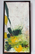 Acryl Spachtel - Mischtechnik auf Leinwand mit Holzrahmen 60cm x 30cm - © KunstMomente Christine Dablander