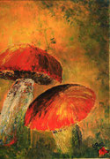 Pilze  I     40x50cm, B 129