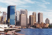 Die Skyline von Sydney