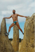 Hier noch recht schlank in den Pinnacles, Nambung NP