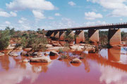 Der North West Costal HWY über den Yannarie River