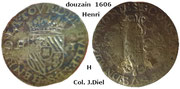 douzain de billon Henri de la Tour d'Auvergne, duc de Bouillon