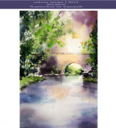 railway bridge I 2019 (O6) / 20x30cm Watercolour by ©janinaB