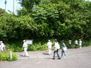 道番人屋敷跡広場