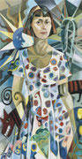Selbst, 100 x55 cm