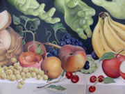 Obstmahl, Detail