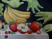 Obstmahl, Detail