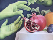 Obstmahl, Detail